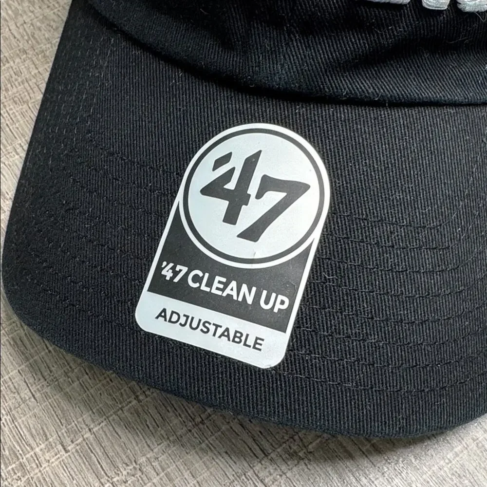 NWT ‘47 Brand NFL LAS VEGAS RAIDERS Women’s Black Adjustable Hat